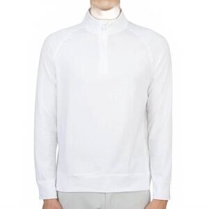 NEW G/FORE men's quarter zip top in snow